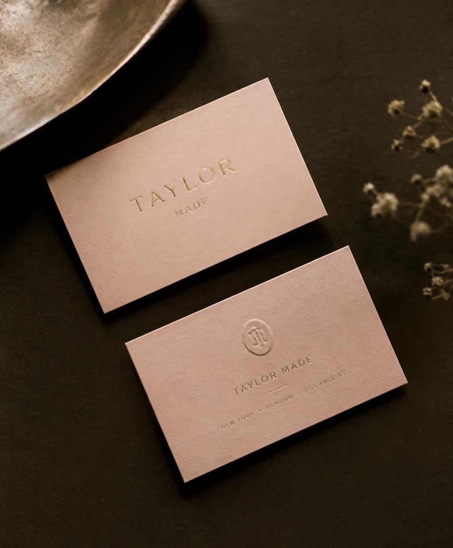 Website concept for Taylor Made
